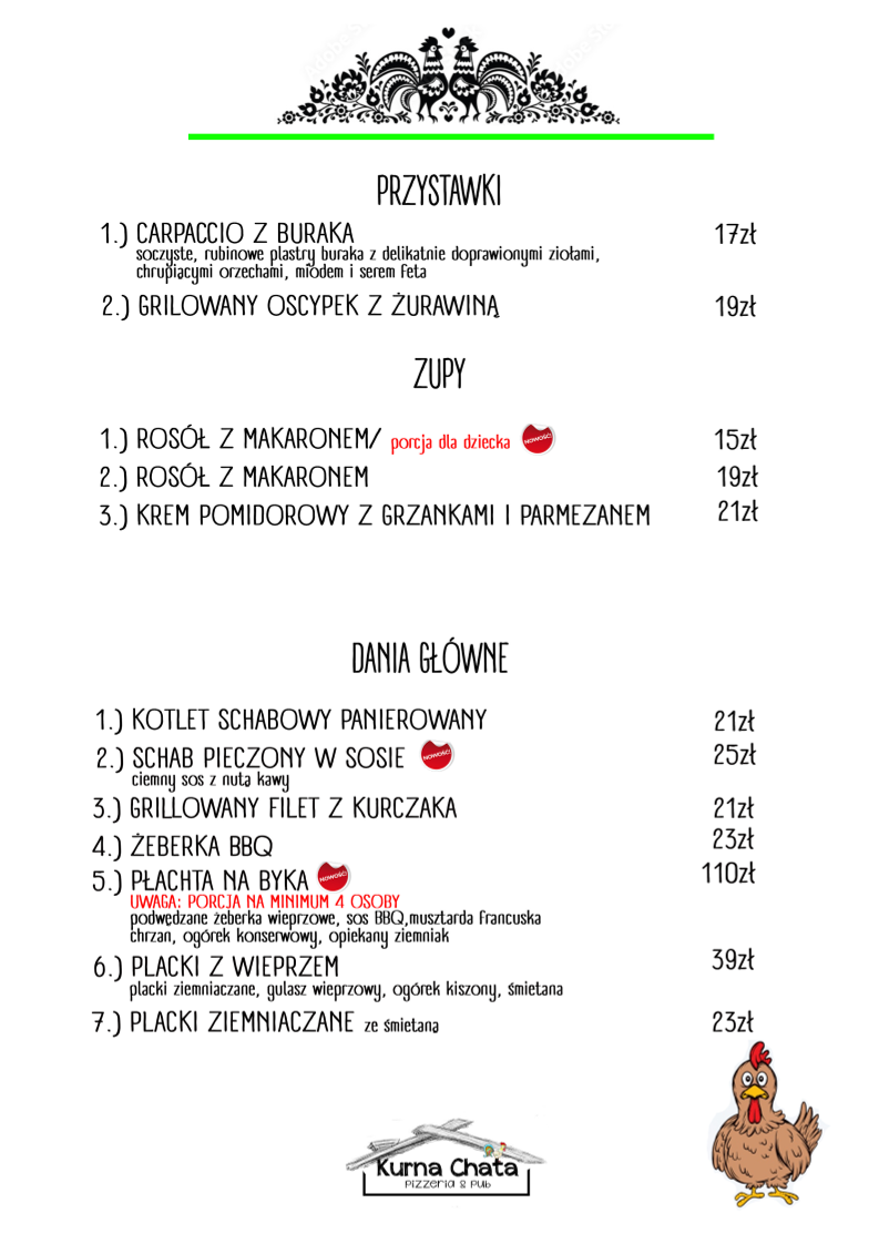 Menu Kurna Chata Lesko Pizzeria&pub-8