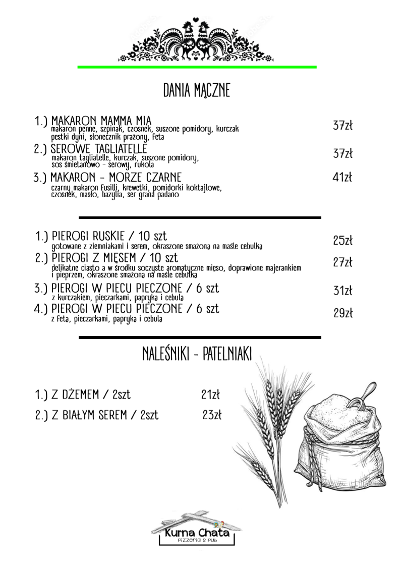 Menu Kurna Chata Lesko Pizzeria&pub-9